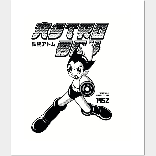 Vintage astro boy Wall Art by redwane